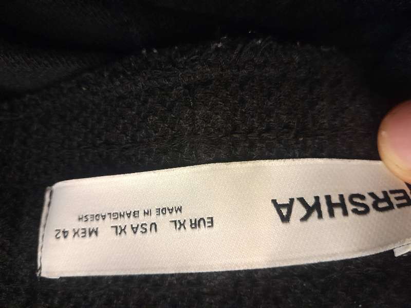 Pantalon jogging noir large – Bershka XL - Miniature 3