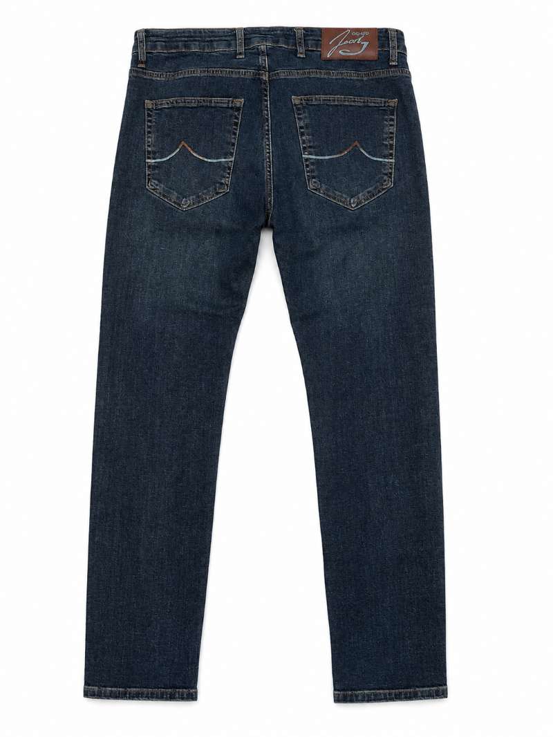 Jean homme bleu foncé – Taille [votre taille] - Miniature 2