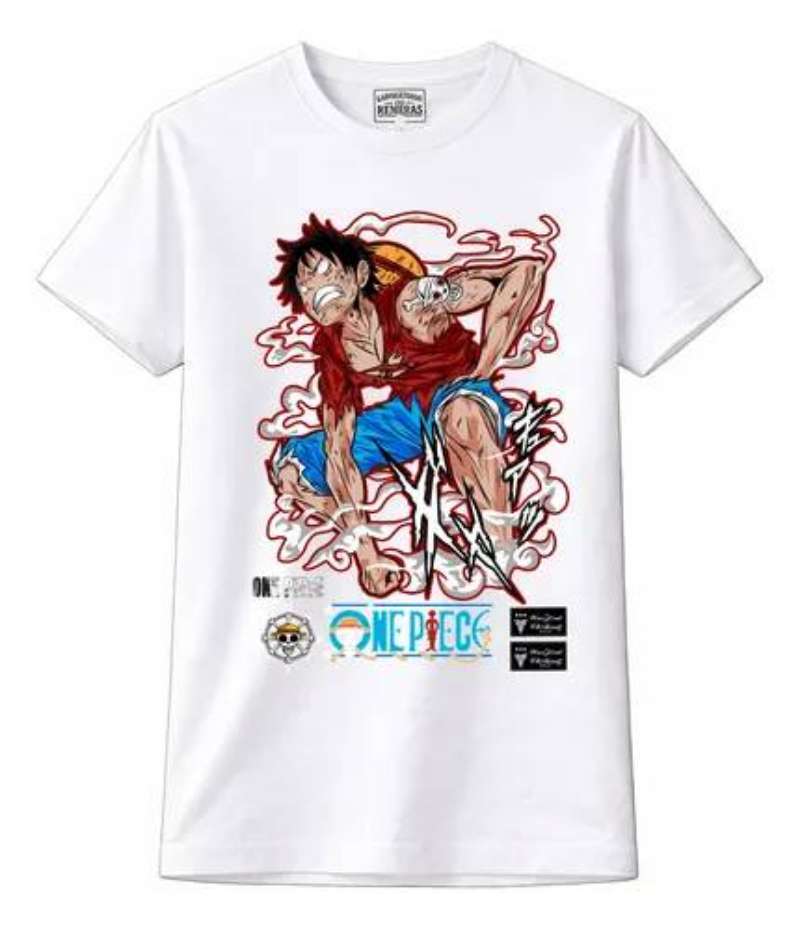 T-shirt homme One Piece blanc – Taille M - Miniature 2