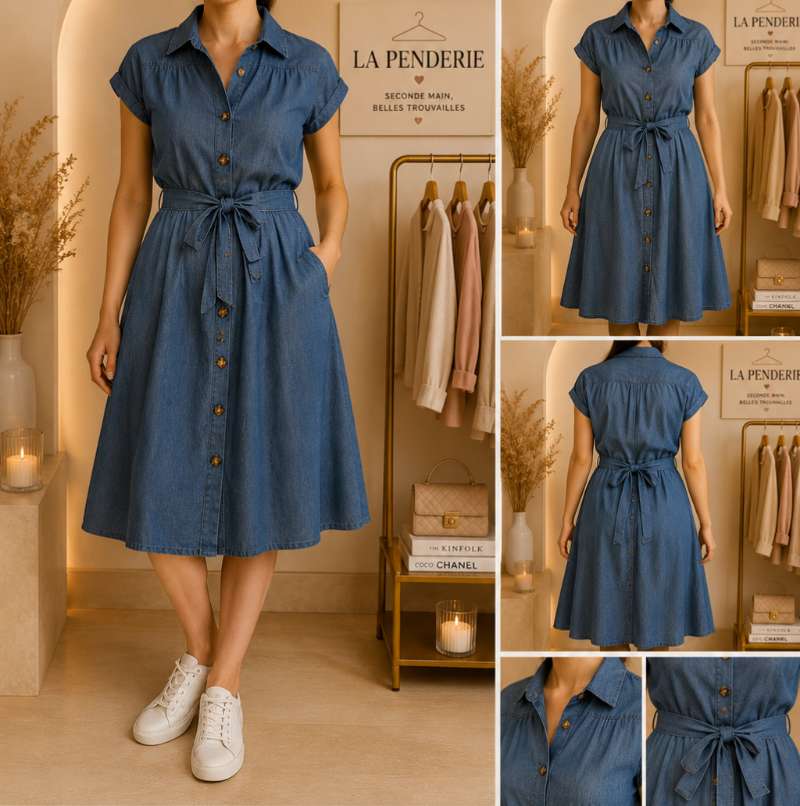 Robe bleu jean