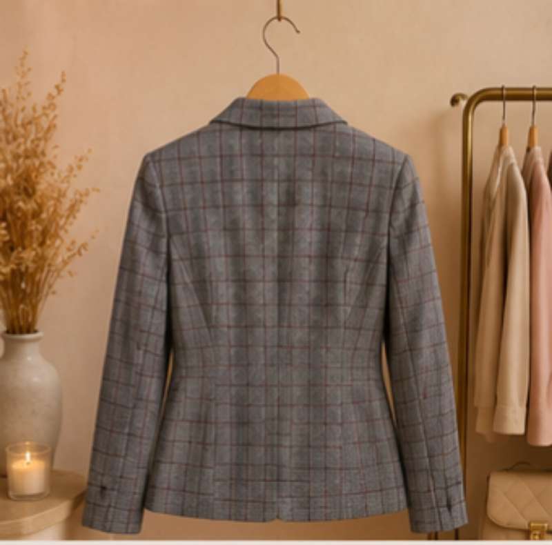 BLAZER À CARREAUX ♡
Élégant • Intemporel • Chic - Miniature 4