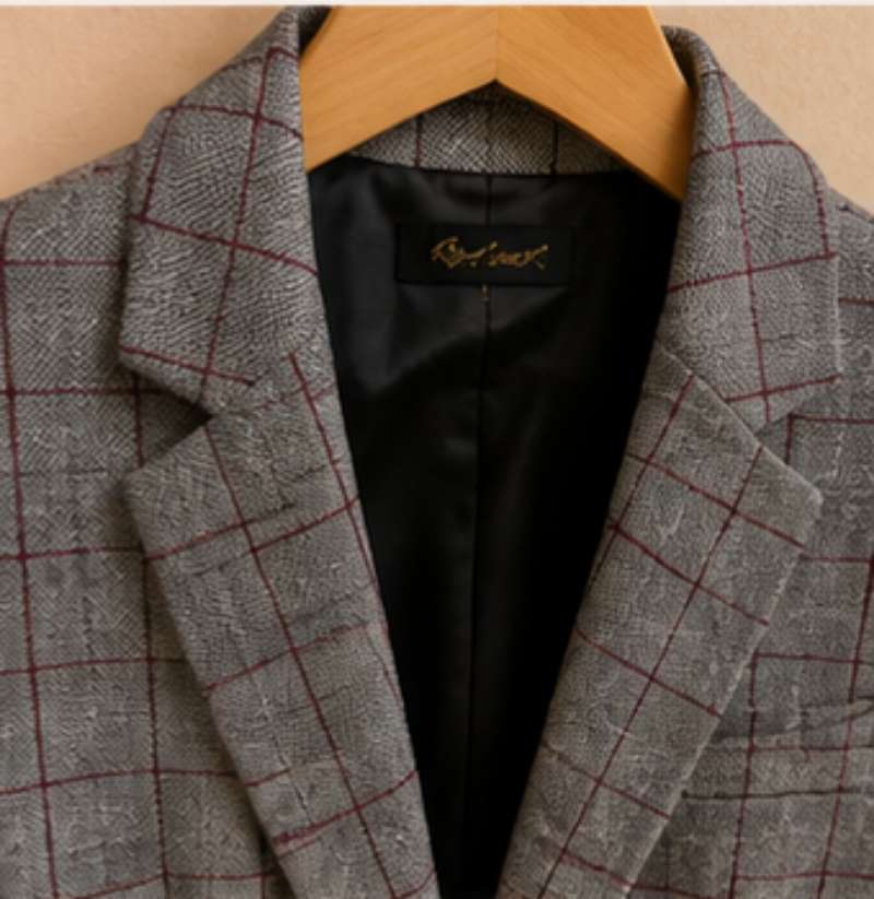BLAZER À CARREAUX ♡
Élégant • Intemporel • Chic - Miniature 3