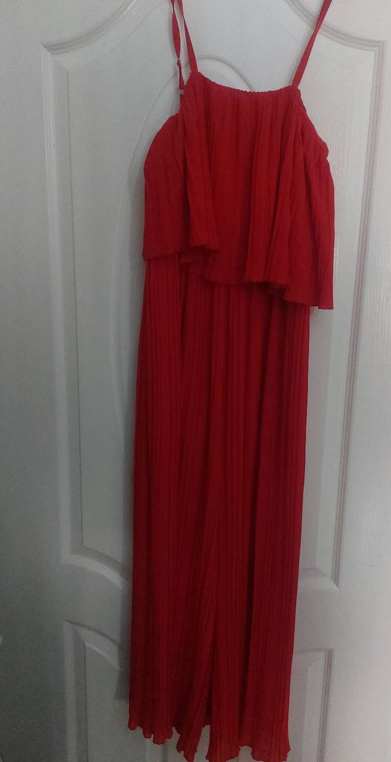 Combinaison rouge vif