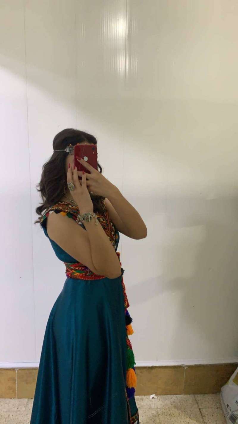 Robe kabyle bleu
