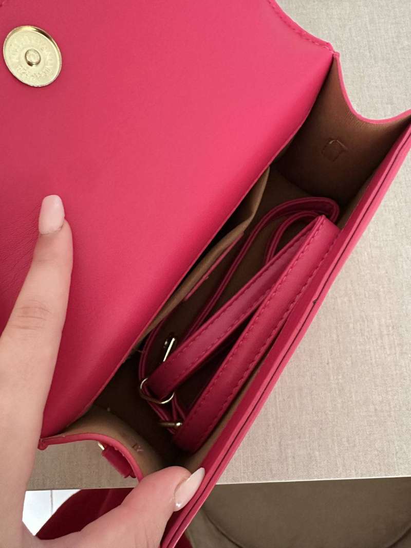 Sac bandoulière rose - Miniature 4