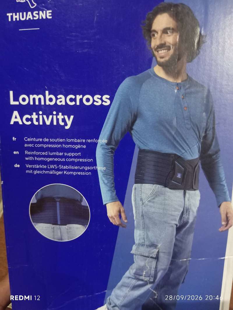 Ceinture de soutien lombaire