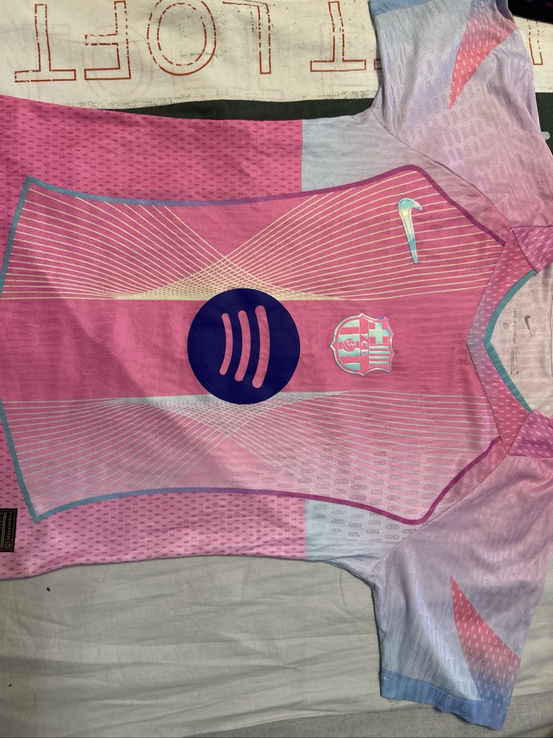 Maillot barca rose