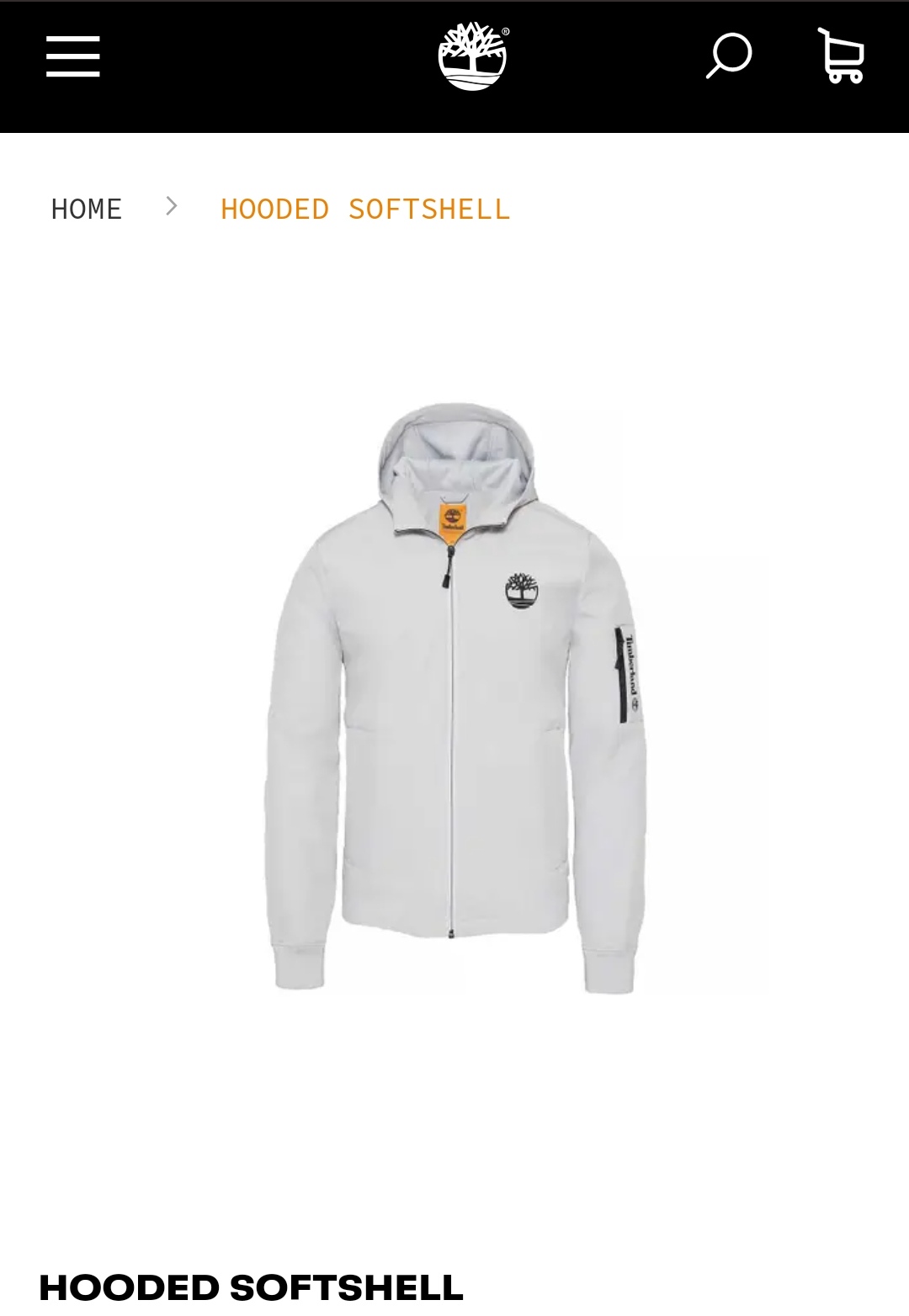 Veste Timberland. 
