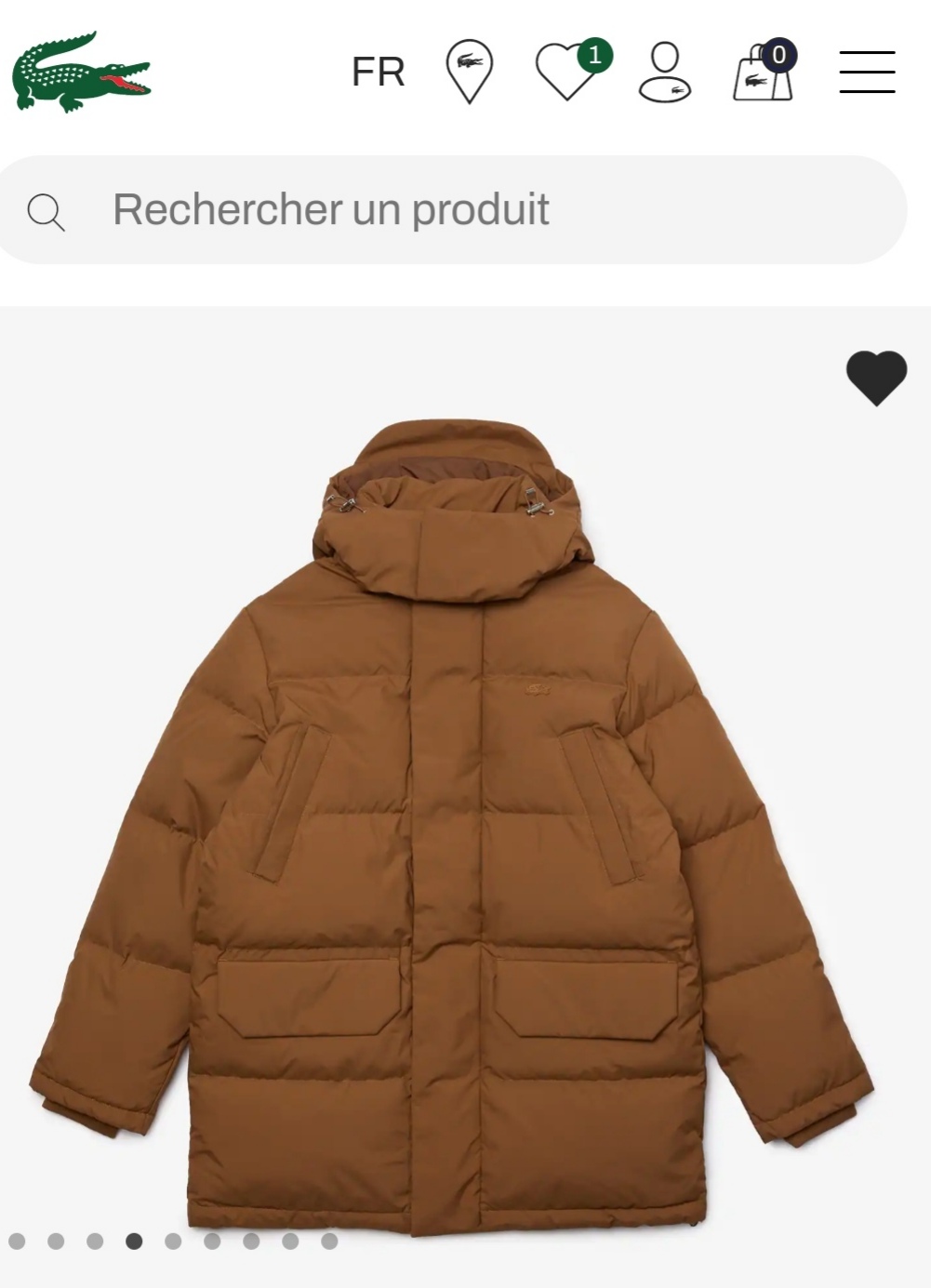 Doudoune Lacoste 
