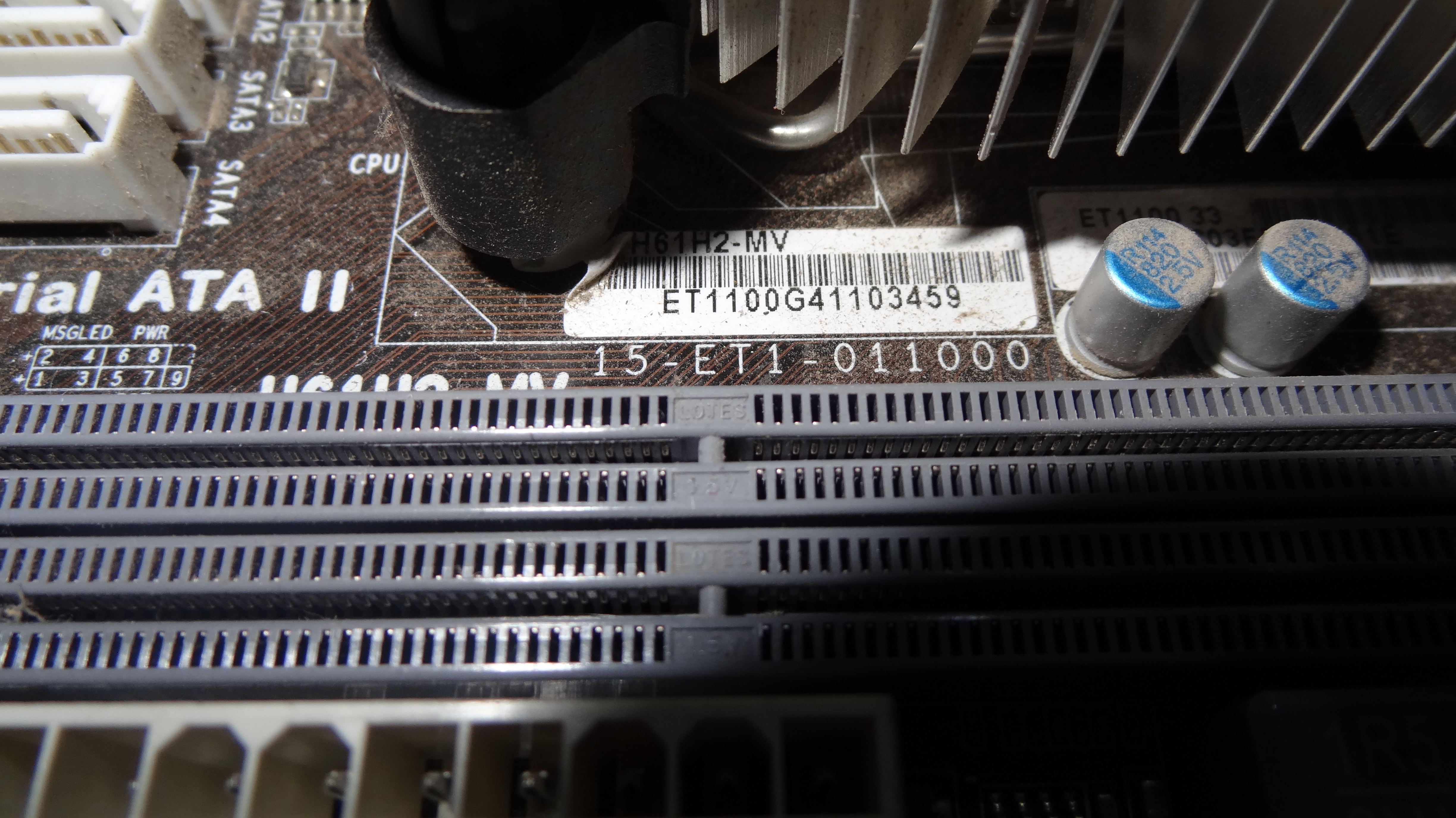Motherboard EliteGroup (ECS) H61H2-MV - Miniature 2
