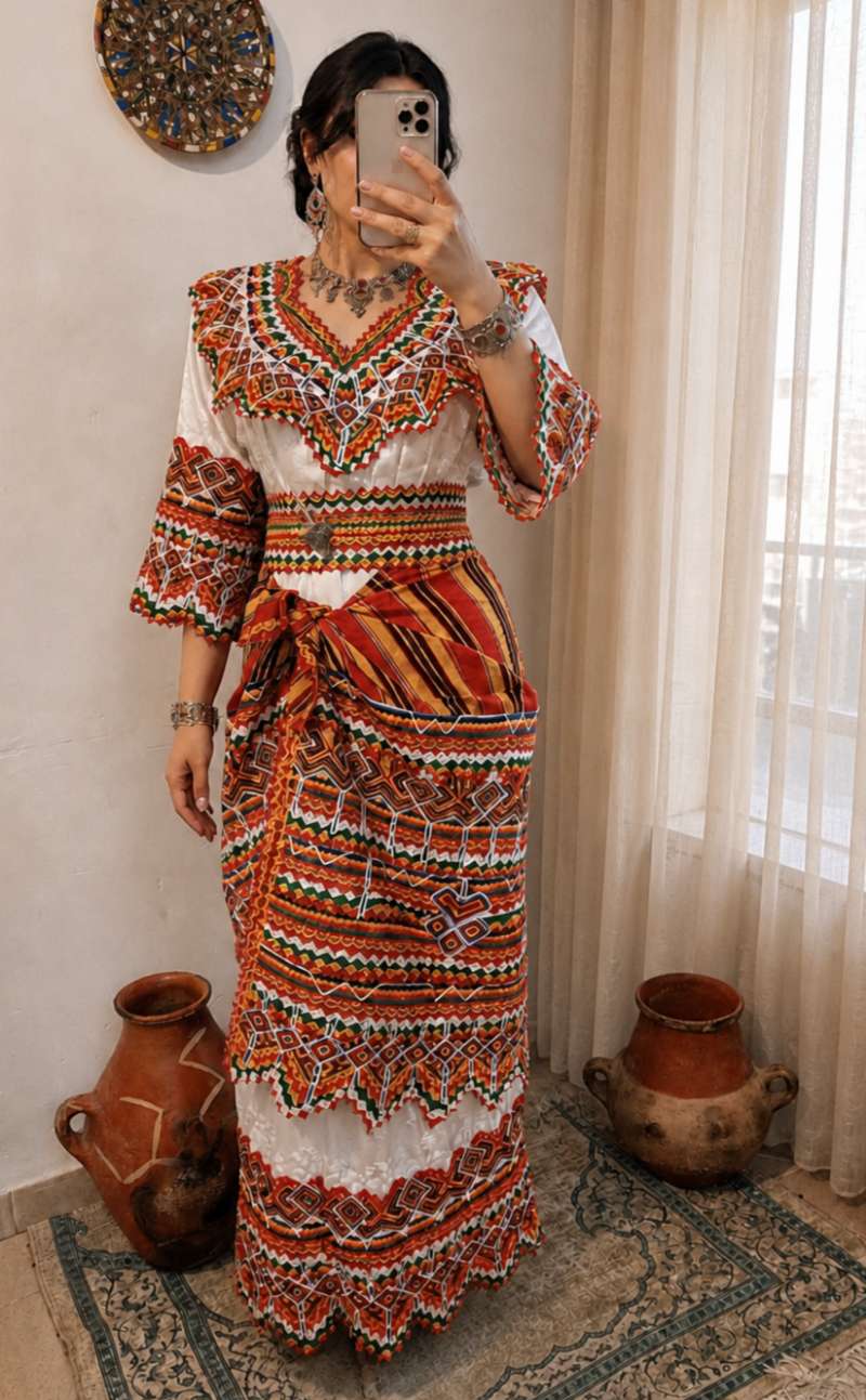 Robe tawadhite kabyle