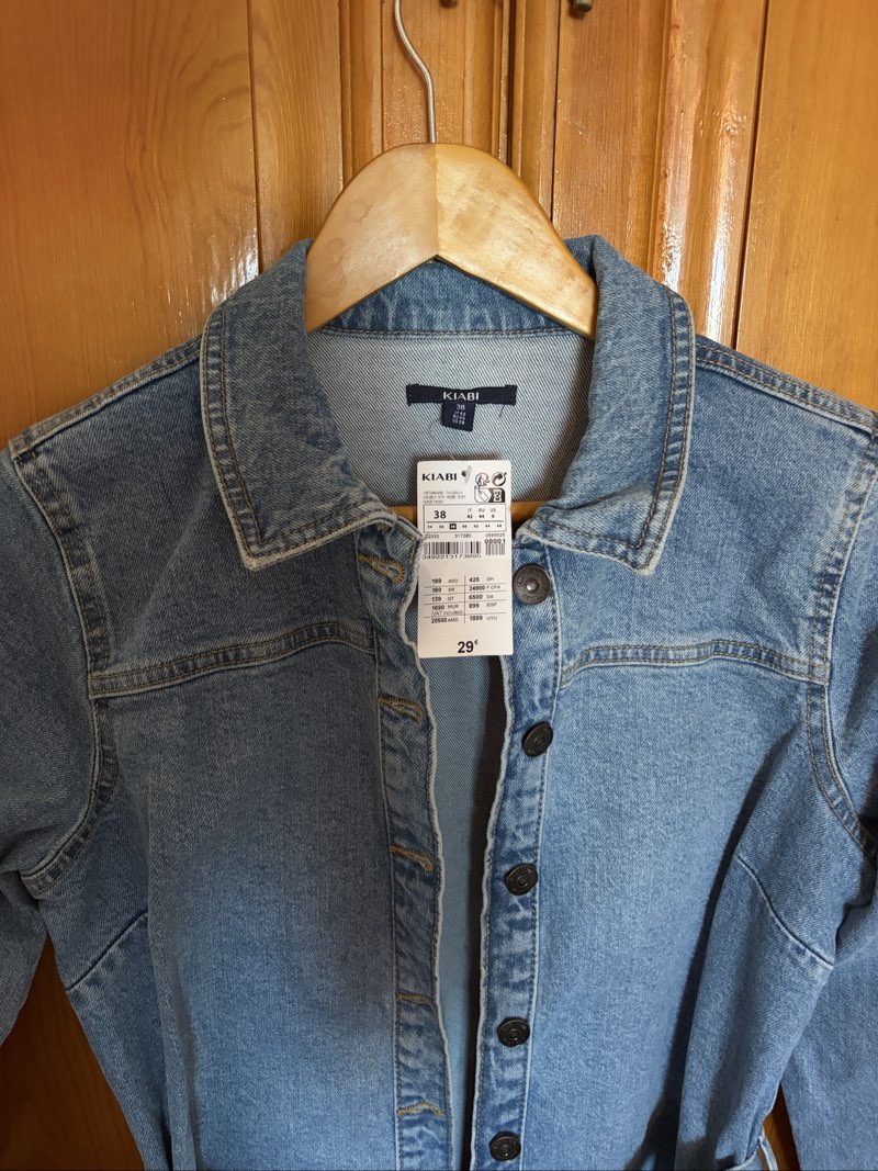 Robe jeans taille 38 - Miniature 3