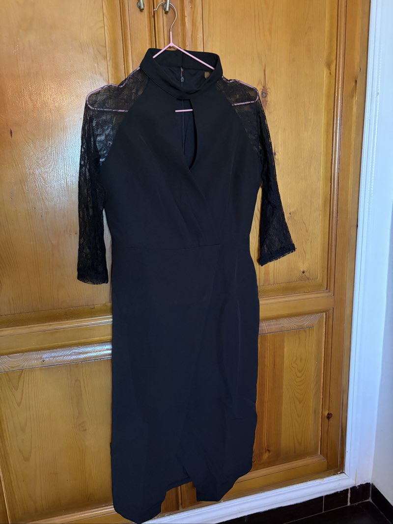 Robe classique noire - Miniature 3